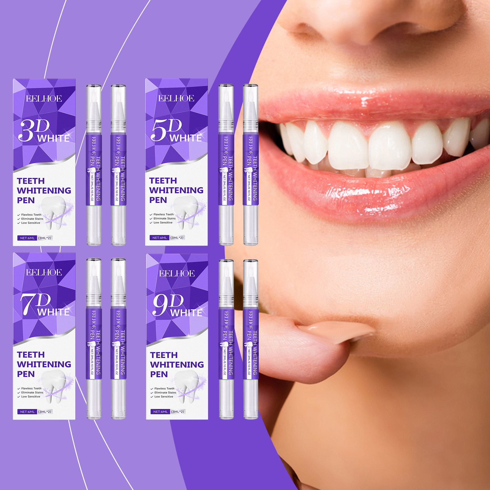 Teeth Whitening Serum - 6ml Teeth Whitening Pen Teeth Gel