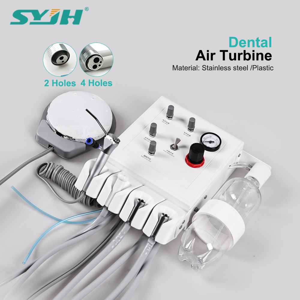 Teeth Whitening Kit - SYJH Dental 2/4 Holes Portable Turbinewith