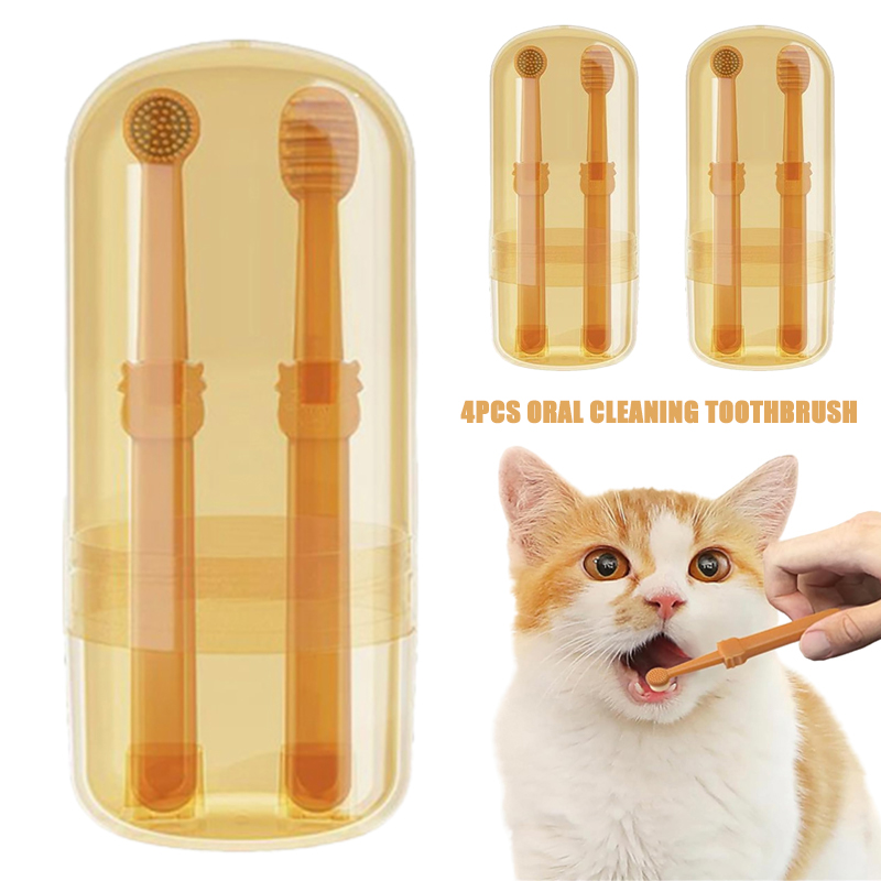 Teeth Whitening Mouthwash - Teeth Whitening Dog Cat Silicone Soft