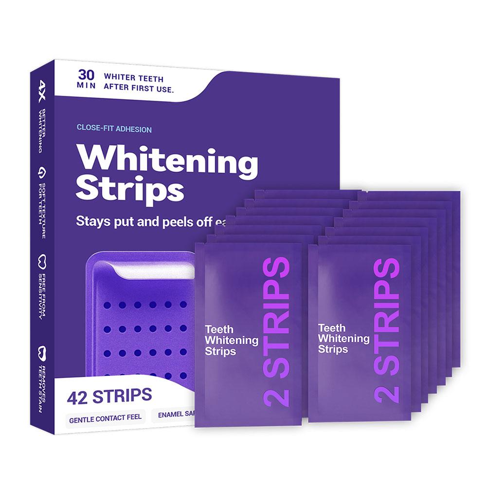 Teeth Whitening Strips 42 Stri - Teeth Whitening Fast ulasan dan harga
