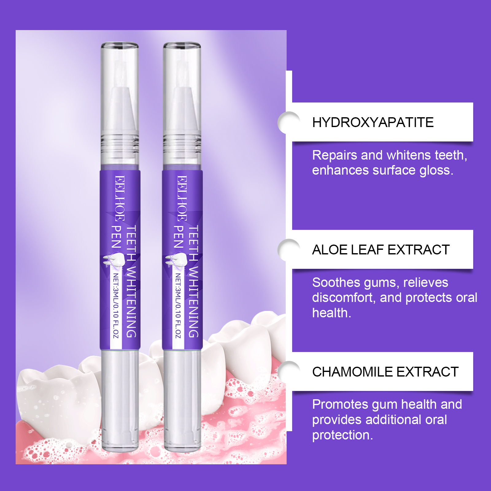 6ml Teeth Whitening Pen Teeth  - Teeth Whitening Serum ulasan dan harga