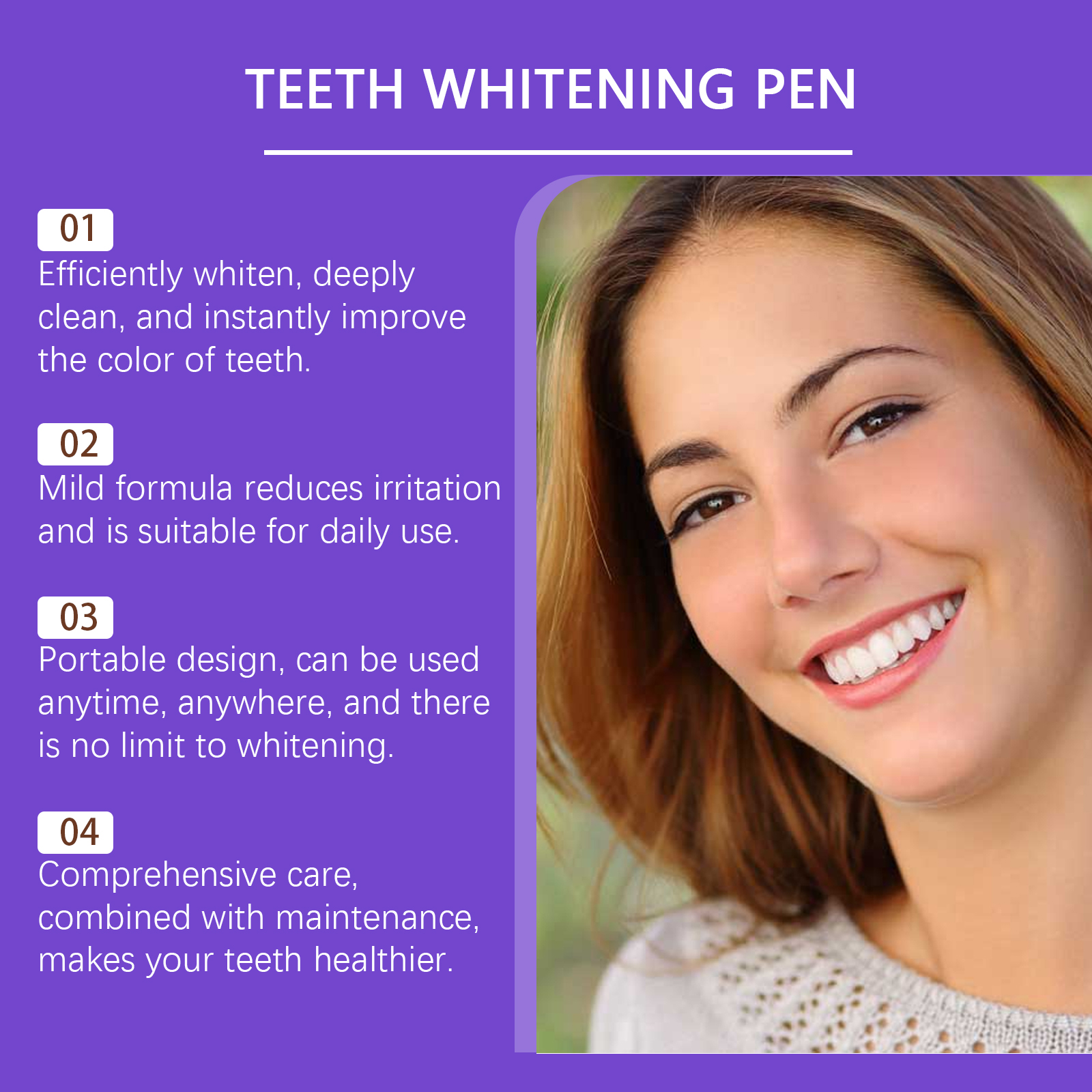 6ml Teeth Whitening Pen Teeth  - Teeth Whitening Serum ulasan dan harga