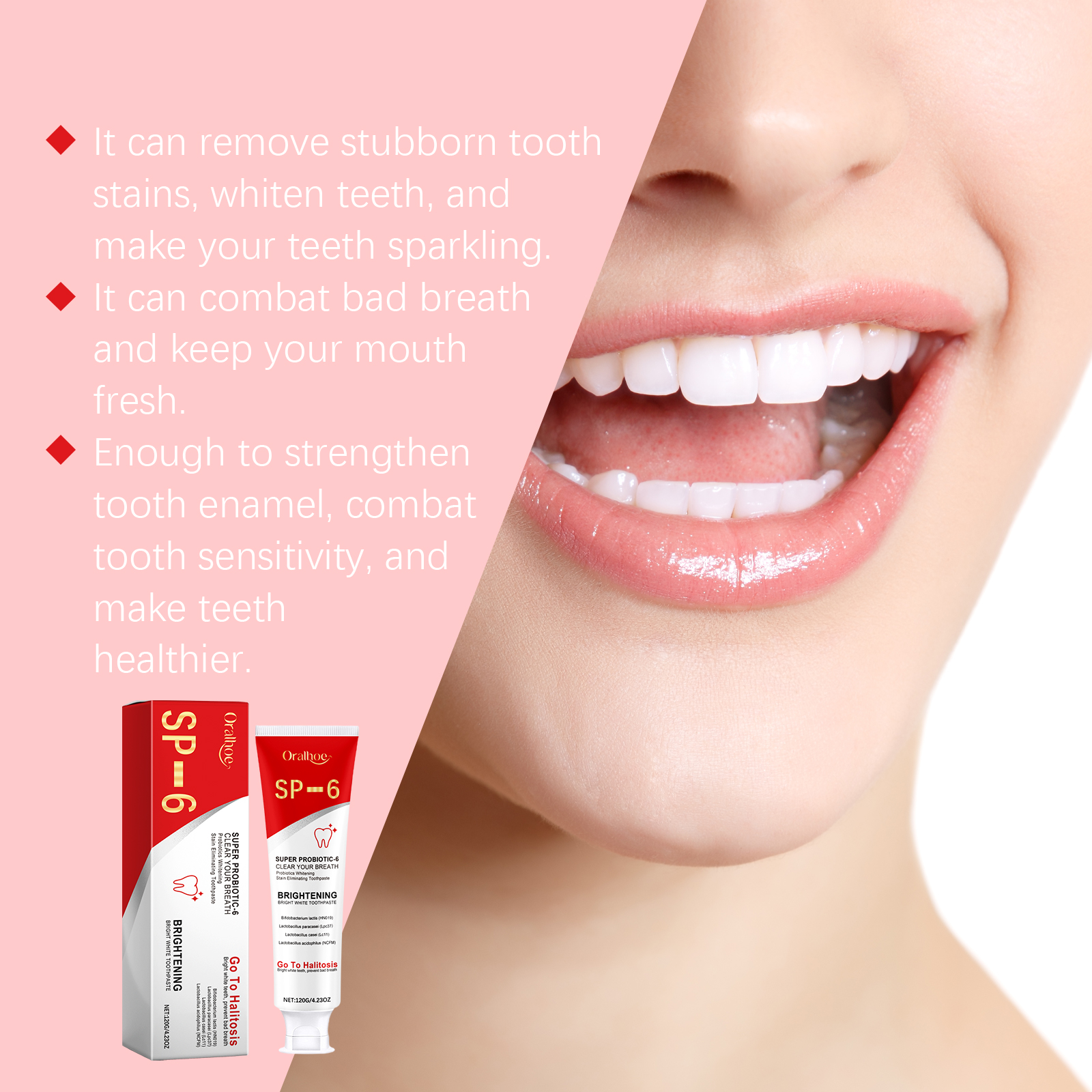 Sp6 Probiotic Toothpaste Deep  - Remineralizing Toothpaste ulasan dan harga