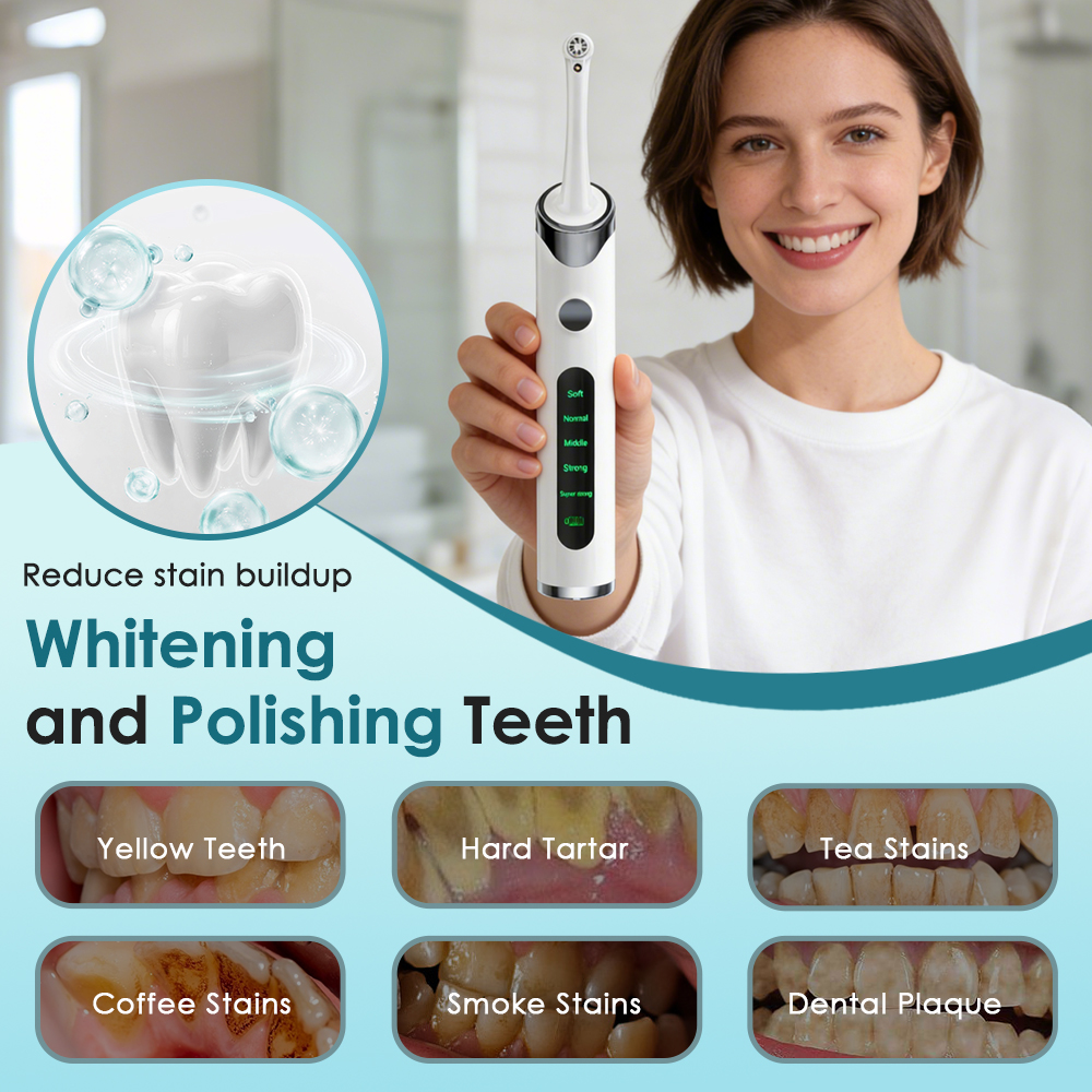 Electric Tooth Polisher Dental - Teeth Whitening Mouthwash ulasan dan harga