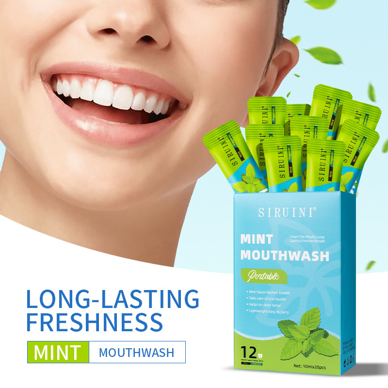 20 PCS Disposable Mouthwash No - Teeth Whitening Mouthwash ulasan dan harga