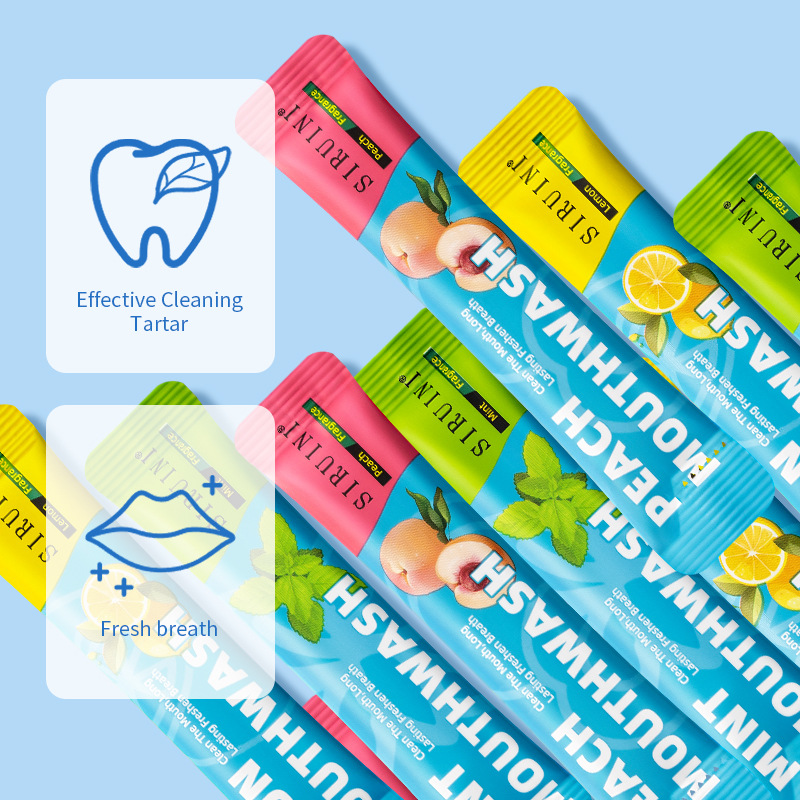 20 PCS Disposable Mouthwash No - Teeth Whitening Mouthwash ulasan dan harga
