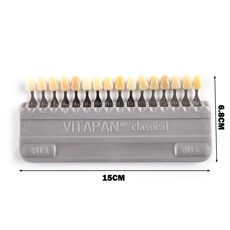 VITA 16 Colors Teeth Shade Gui - Teeth Whitening Dental ulasan dan harga