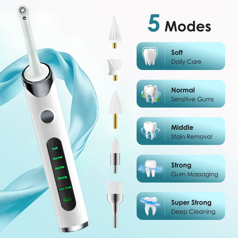 5 Modes Tooth Polisher Plaque  - Teeth Whitening Mouthwash ulasan dan harga
