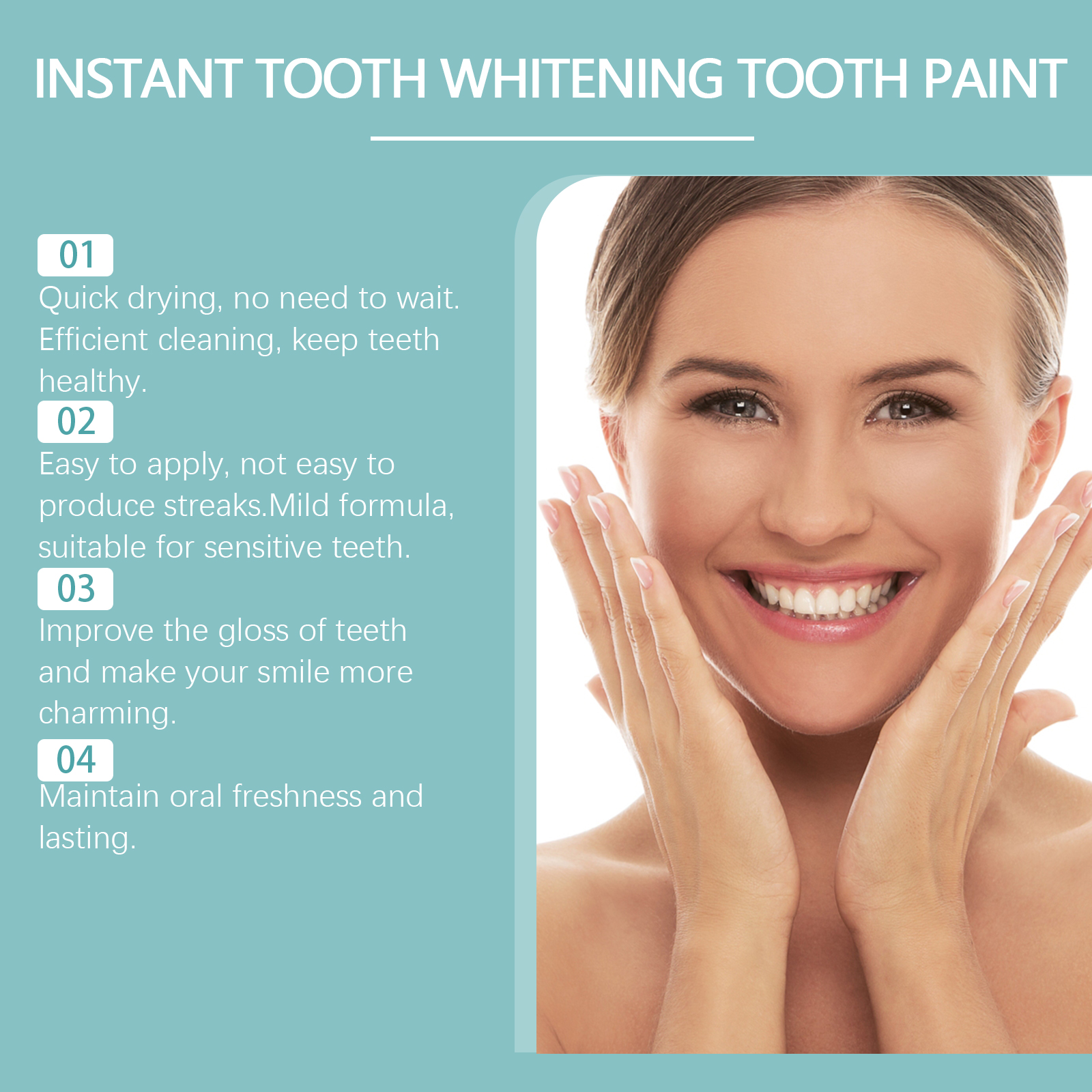 Instant Teeth Whitening Paint  - Teeth Whitening Fast ulasan dan harga