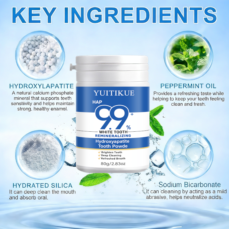 YUITIKUE 99% HAP Hydroxyapatit - Remineralizing Toothpaste ulasan dan harga