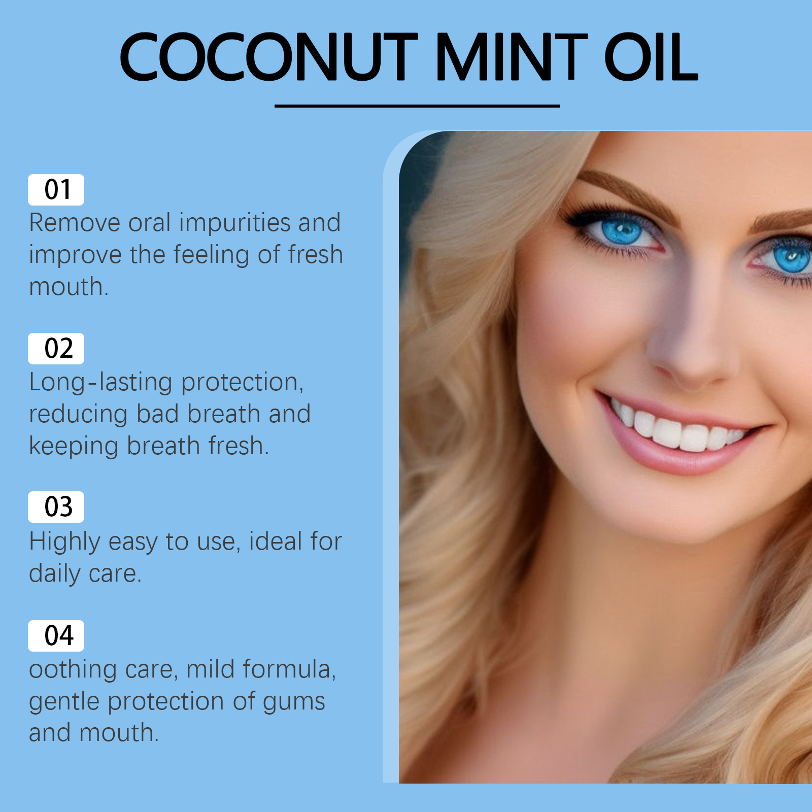 Coconut Mint Pulling Oil Mouth - Teeth Whitening With Coconut Oil ulasan dan harga