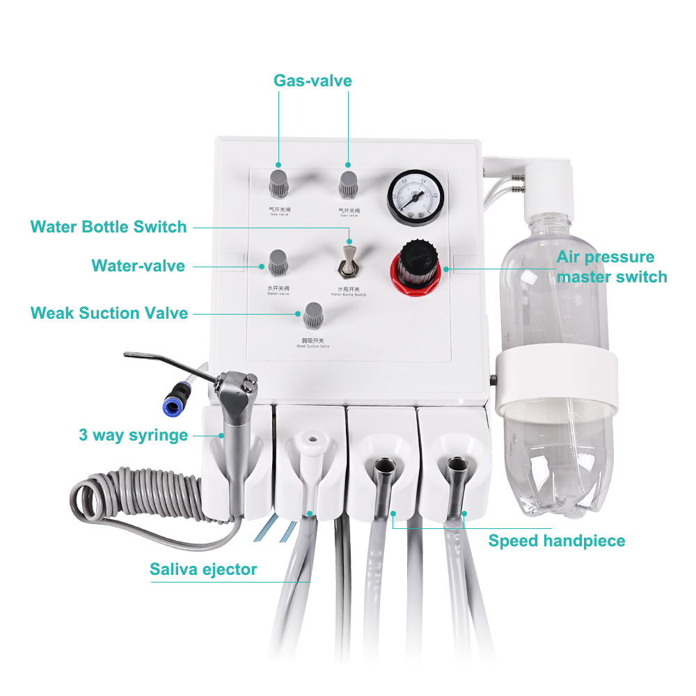SYJH Dental 2/4 Holes Portable - Teeth Whitening Kit ulasan dan harga