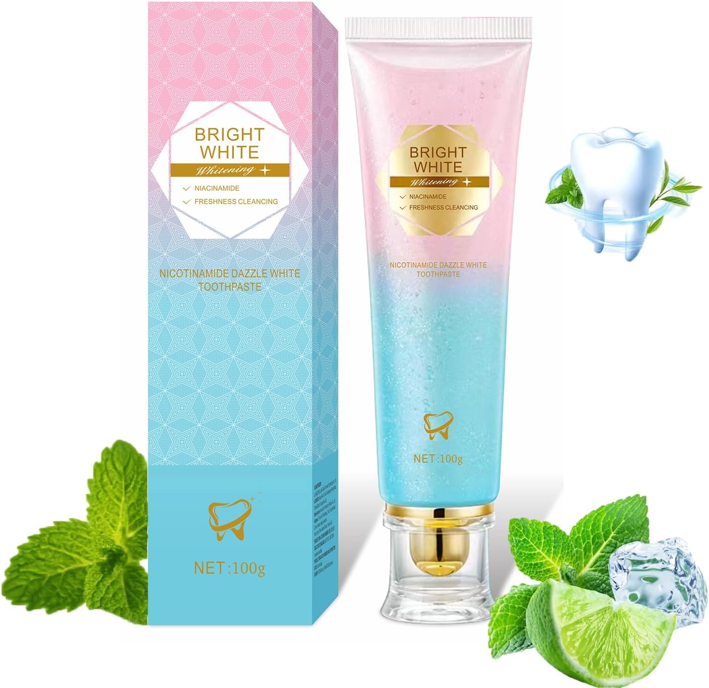 Niacinamide Whitening Toothpas - Teeth Whitening That Works ulasan dan harga