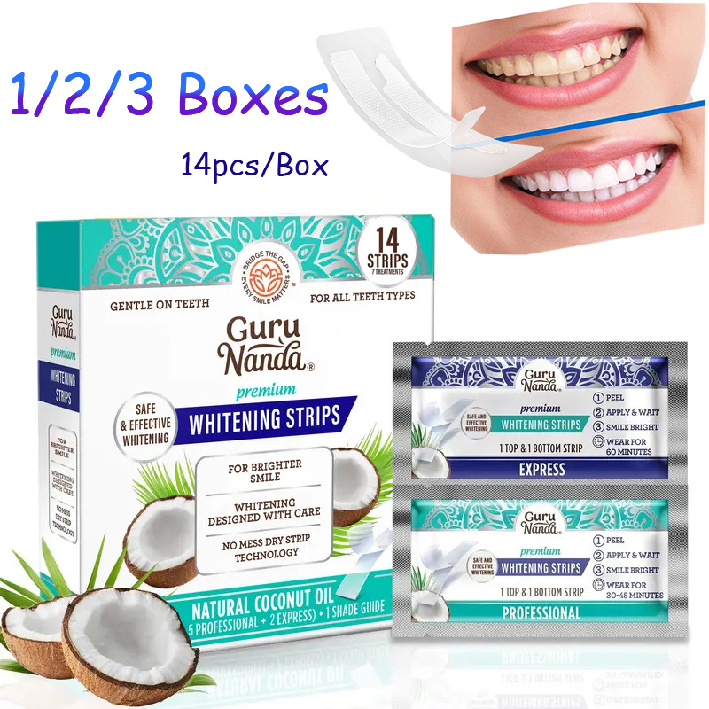 14pcs/box Coconut Oil Teeth Wh - Teeth Whitening Serum ulasan dan harga