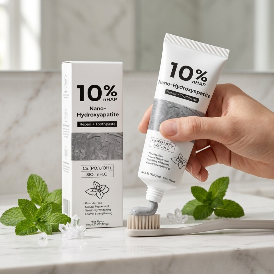 Nano-Hydroxyapatite Toothpaste - Teeth Whitening That Works ulasan dan harga