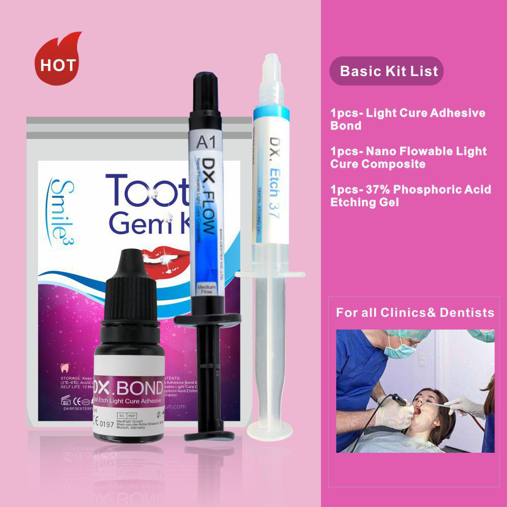HOT Tooth Gem Kit Teeth Decora - Teeth Whitening Mouthwash ulasan dan harga