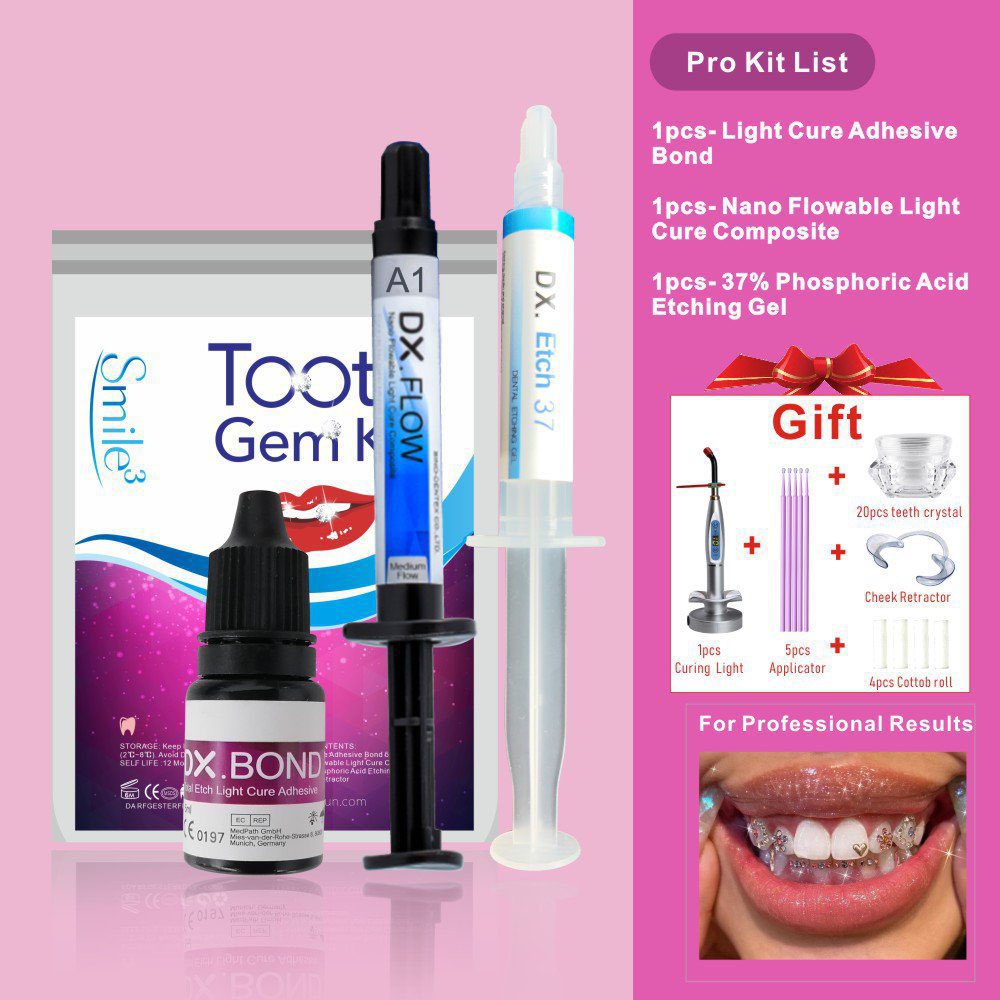 HOT Tooth Gem Kit Teeth Decora - Teeth Whitening Mouthwash ulasan dan harga