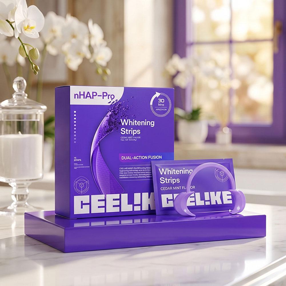 Purple Teeth Whitening Strip N - Teeth Whitening Fast ulasan dan harga