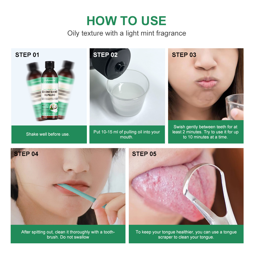 Coconut Mint Pulling Oil Mouth - Teeth Whitening With Coconut Oil ulasan dan harga