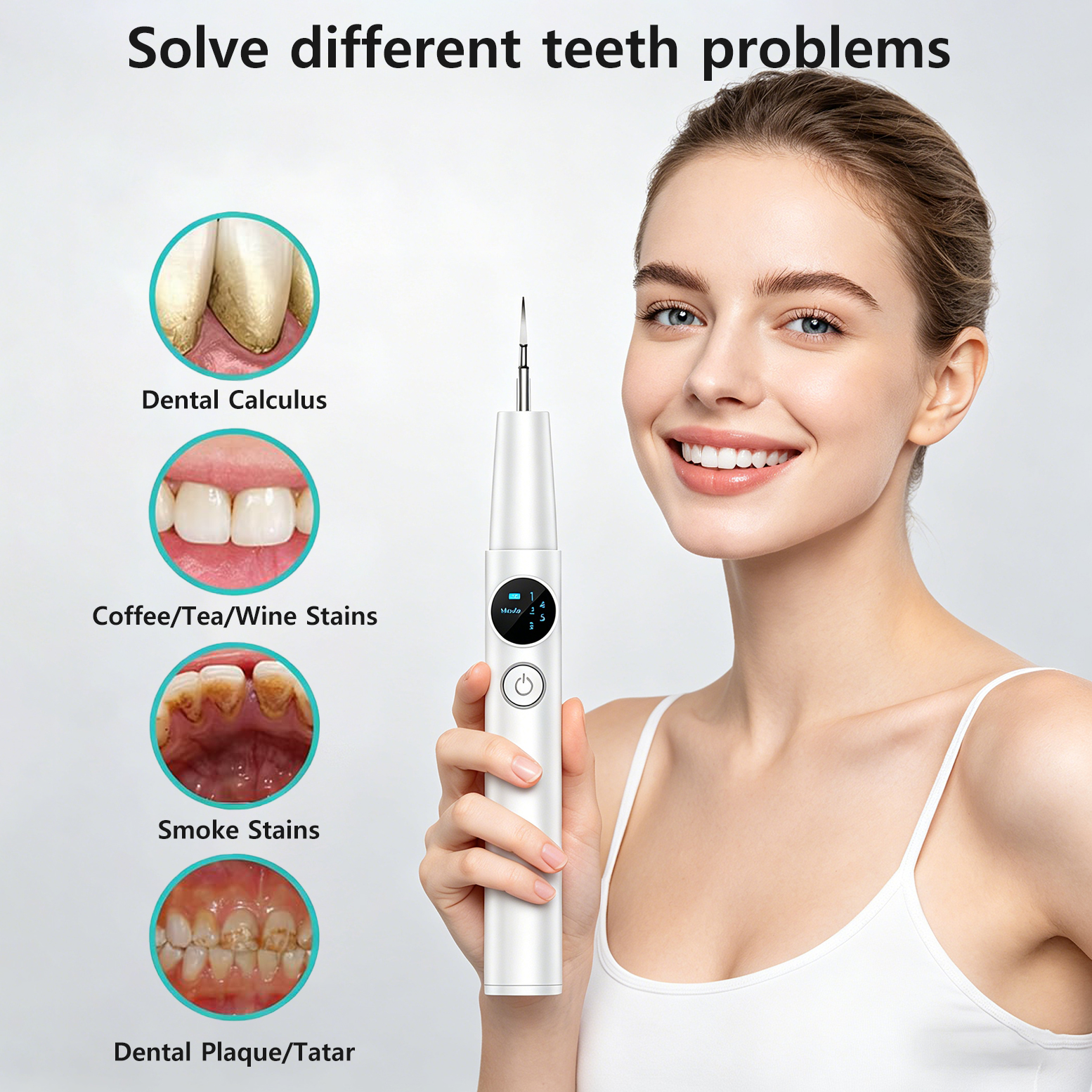 Ultrasonic Scaler Plaque Remov - Teeth Whitening Mouthwash ulasan dan harga