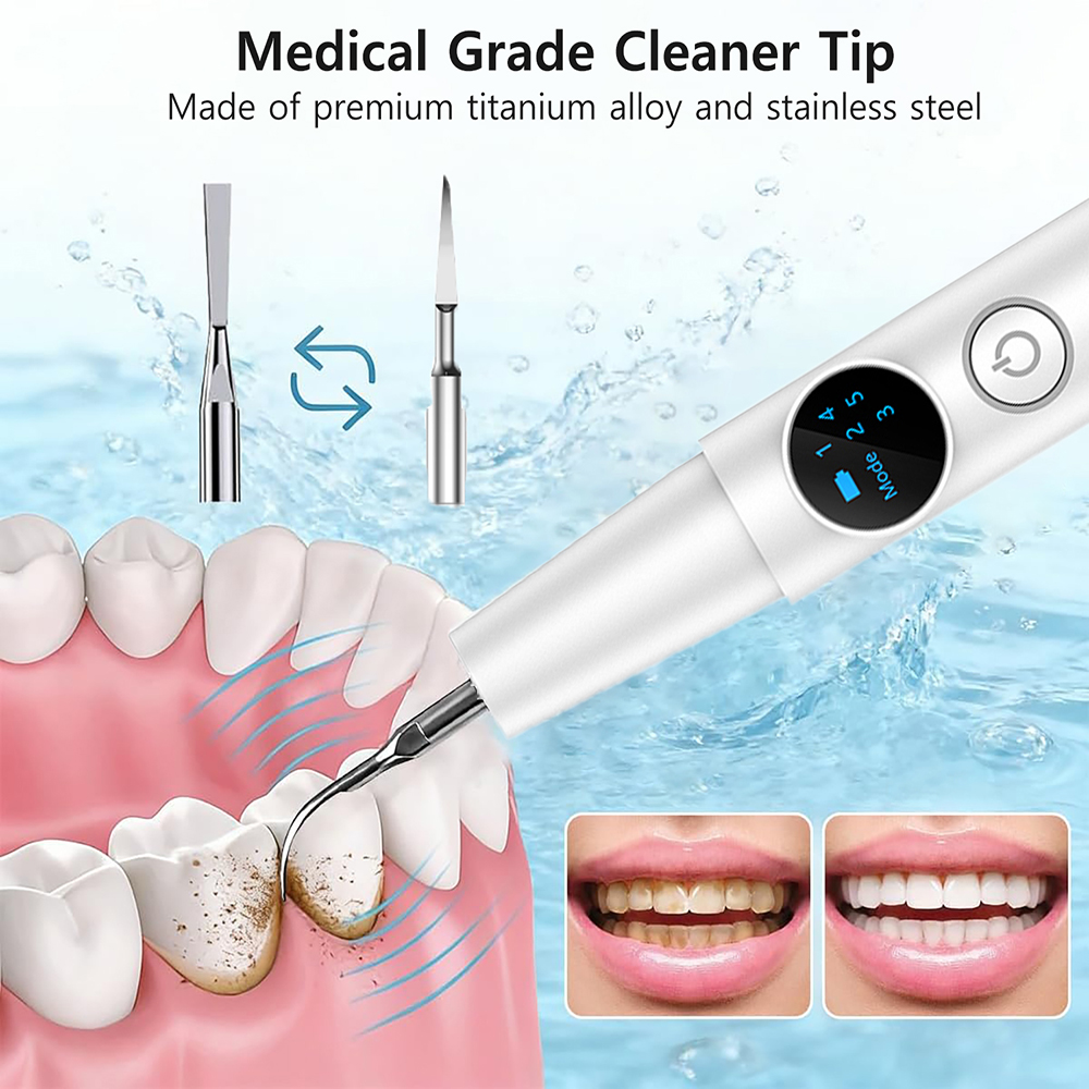 Ultrasonic Scaler Plaque Remov - Teeth Whitening Mouthwash ulasan dan harga
