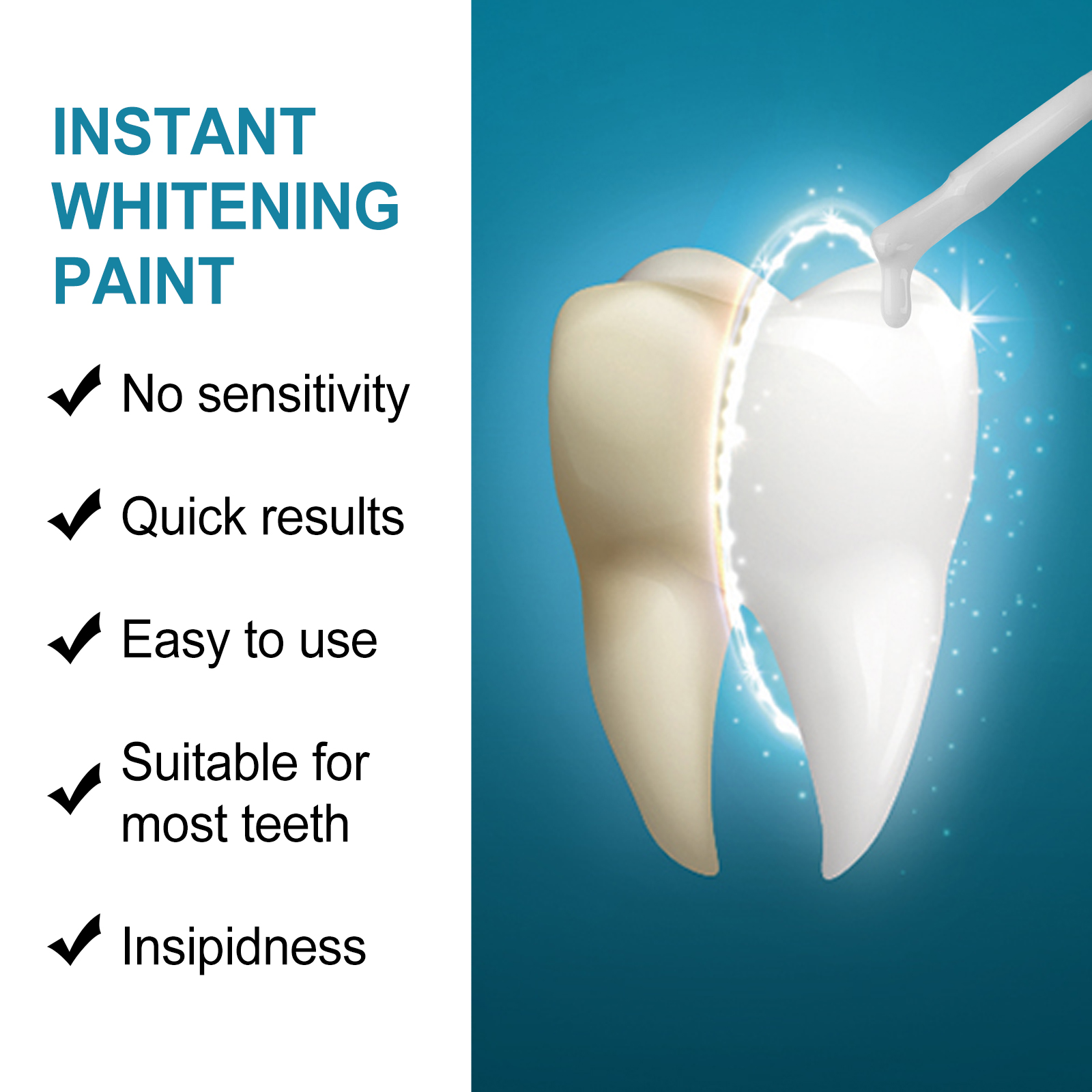 Instant Teeth Whitening Paint  - Teeth Whitening Fast ulasan dan harga