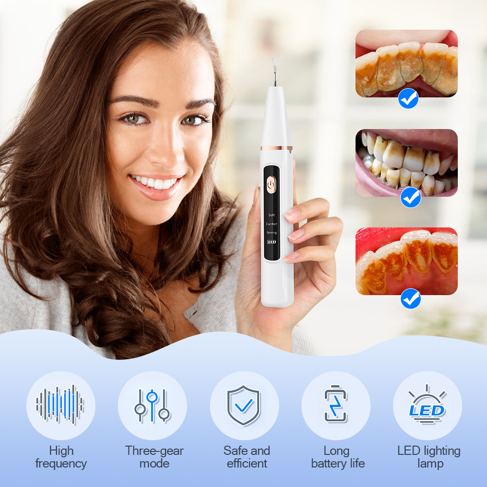 Electric Ultrasonic Dental Sca - Teeth Whitening Mouthwash ulasan dan harga