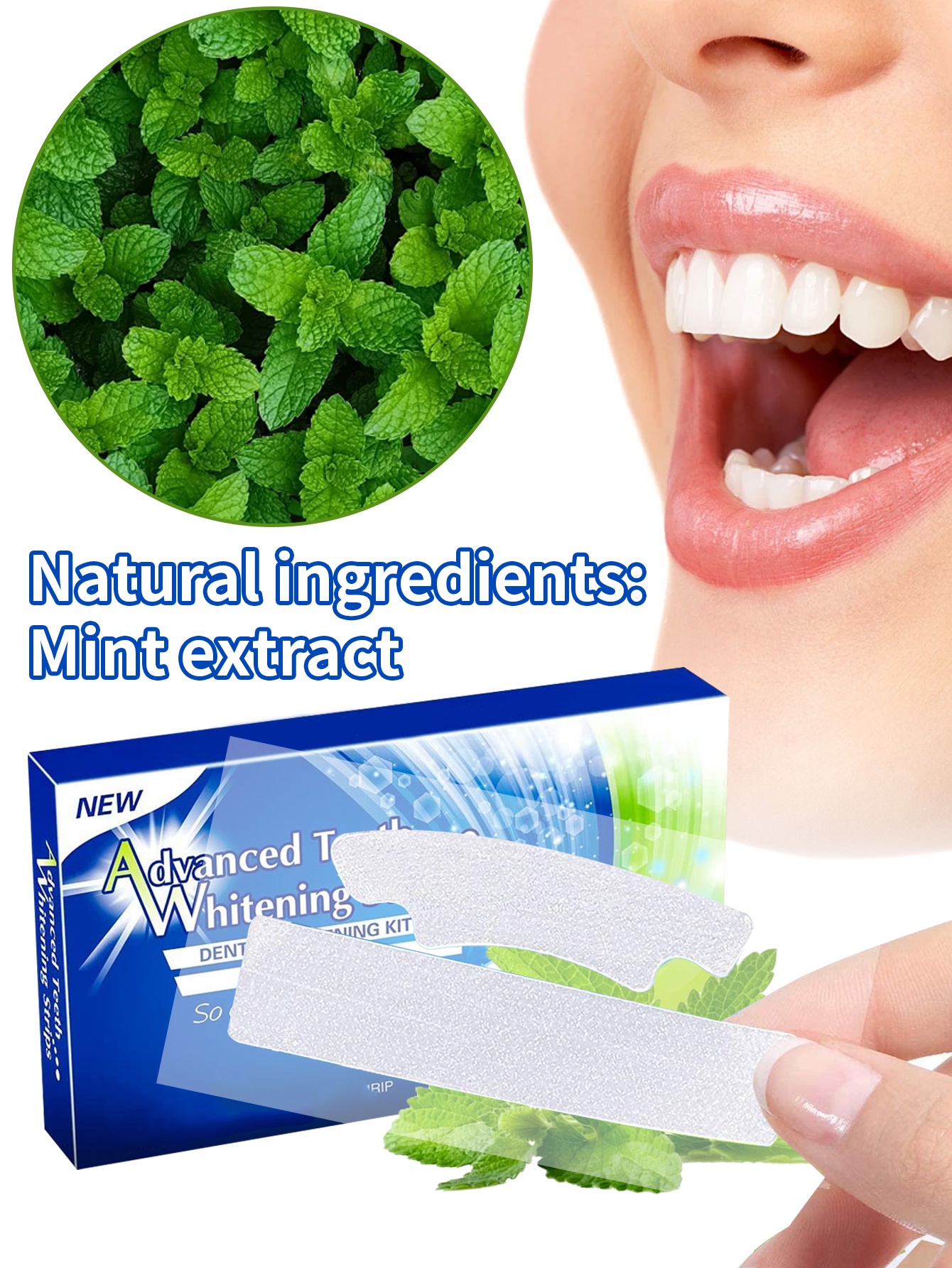 Advanced Teeth Whitening Strip - Teeth Whitening Fast ulasan dan harga