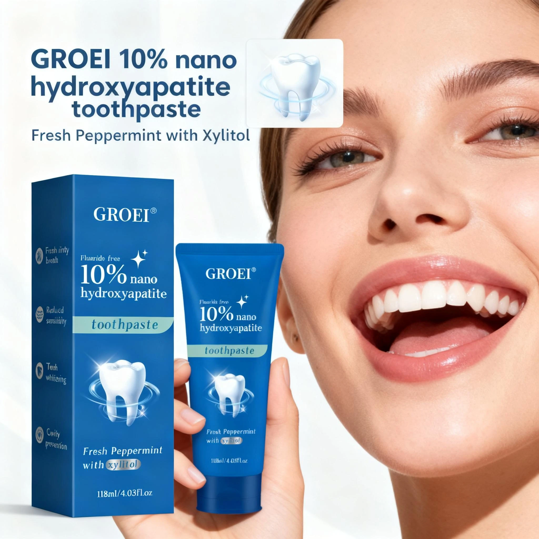 Cavity Prevention Xylitol Toot - Remineralizing Toothpaste ulasan dan harga