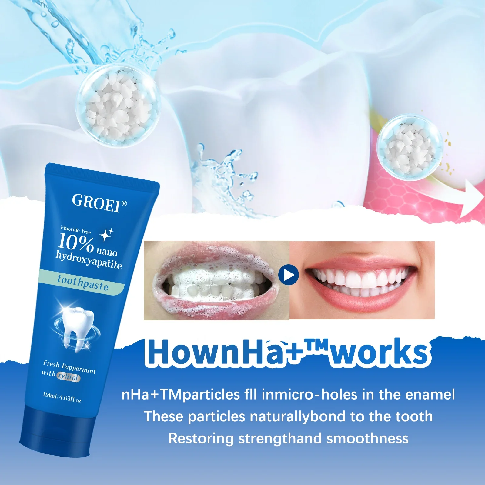 Cavity Prevention Xylitol Toot - Remineralizing Toothpaste ulasan dan harga