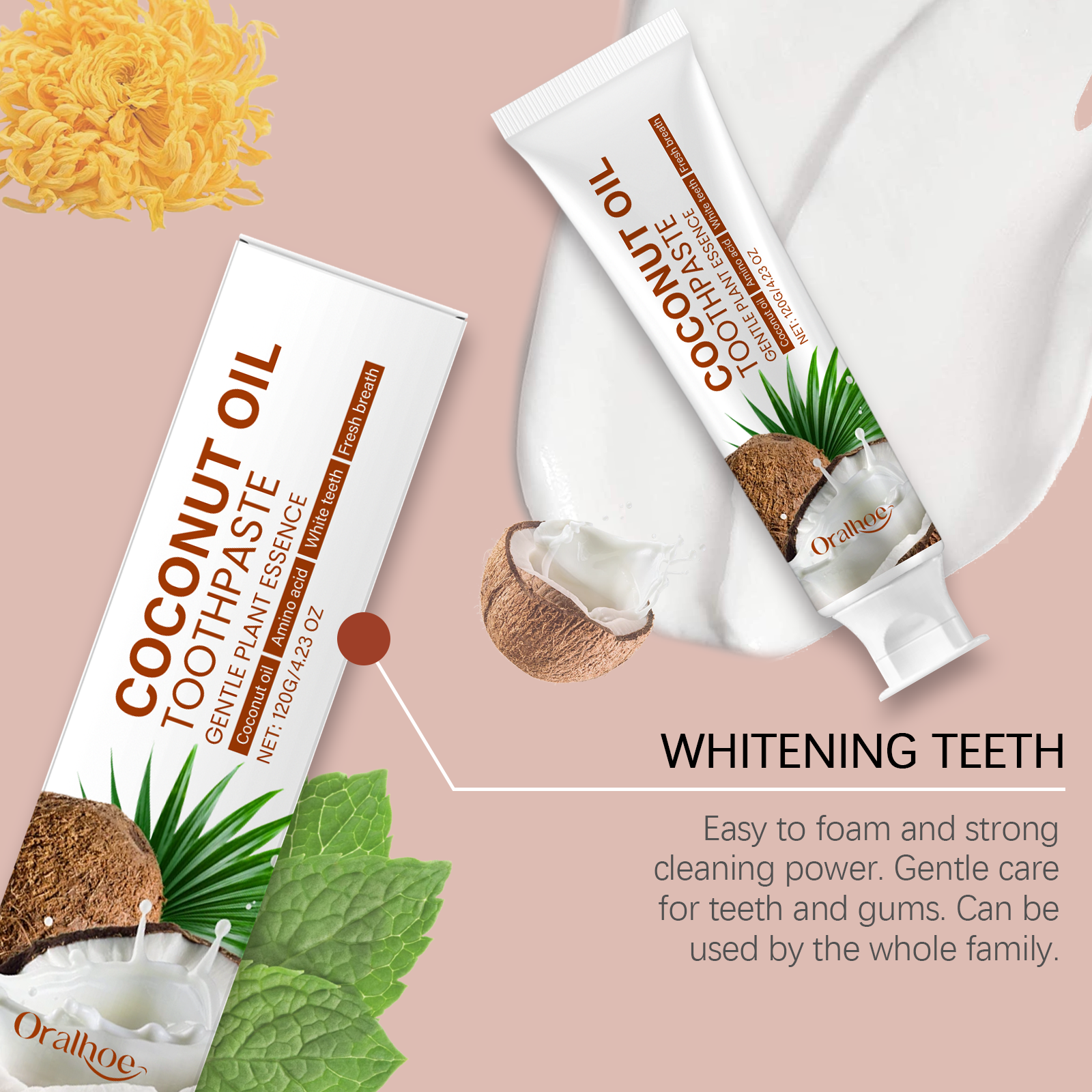 Coconut Oil Toothpaste Teeth W - Teeth Whitening With Coconut Oil ulasan dan harga