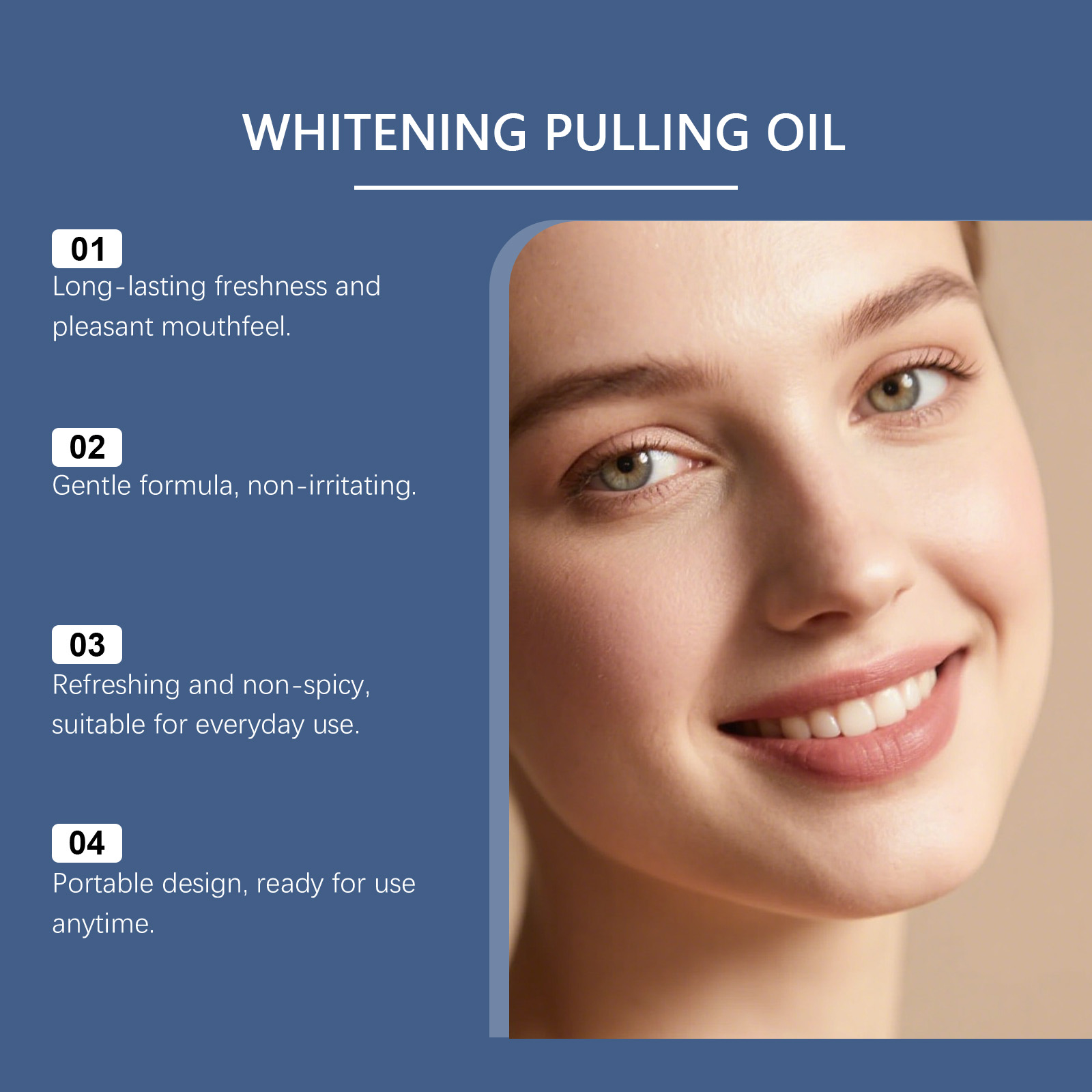 Coconut Mint Pulling Oil Refre - Teeth Whitening With Coconut Oil ulasan dan harga