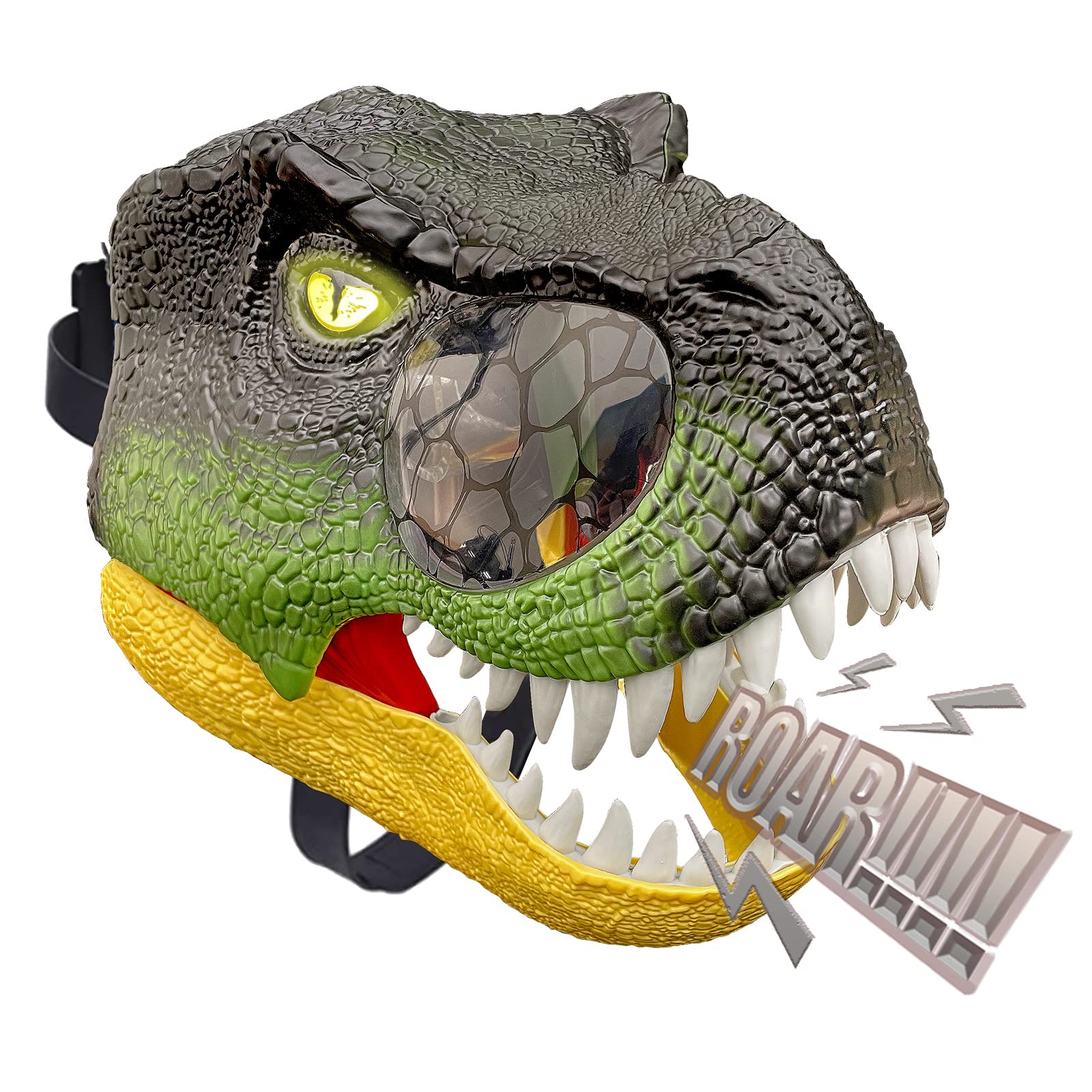 P-jsmen Led Lighted Eyes T-Rex - Led Mouth Tray ulasan dan harga