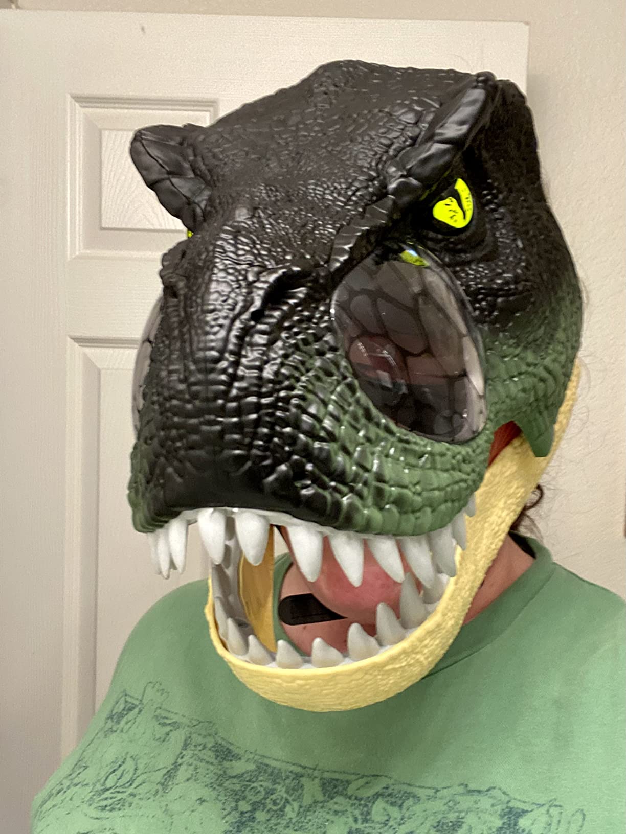 P-jsmen Led Lighted Eyes T-Rex - Led Mouth Tray ulasan dan harga