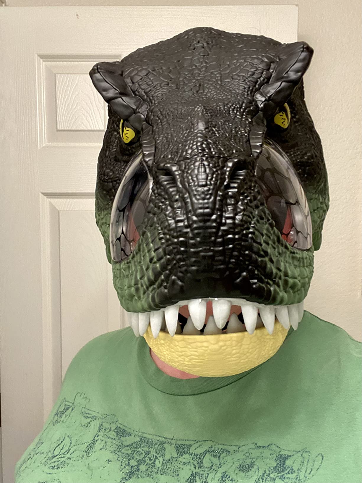P-jsmen Led Lighted Eyes T-Rex - Led Mouth Tray ulasan dan harga