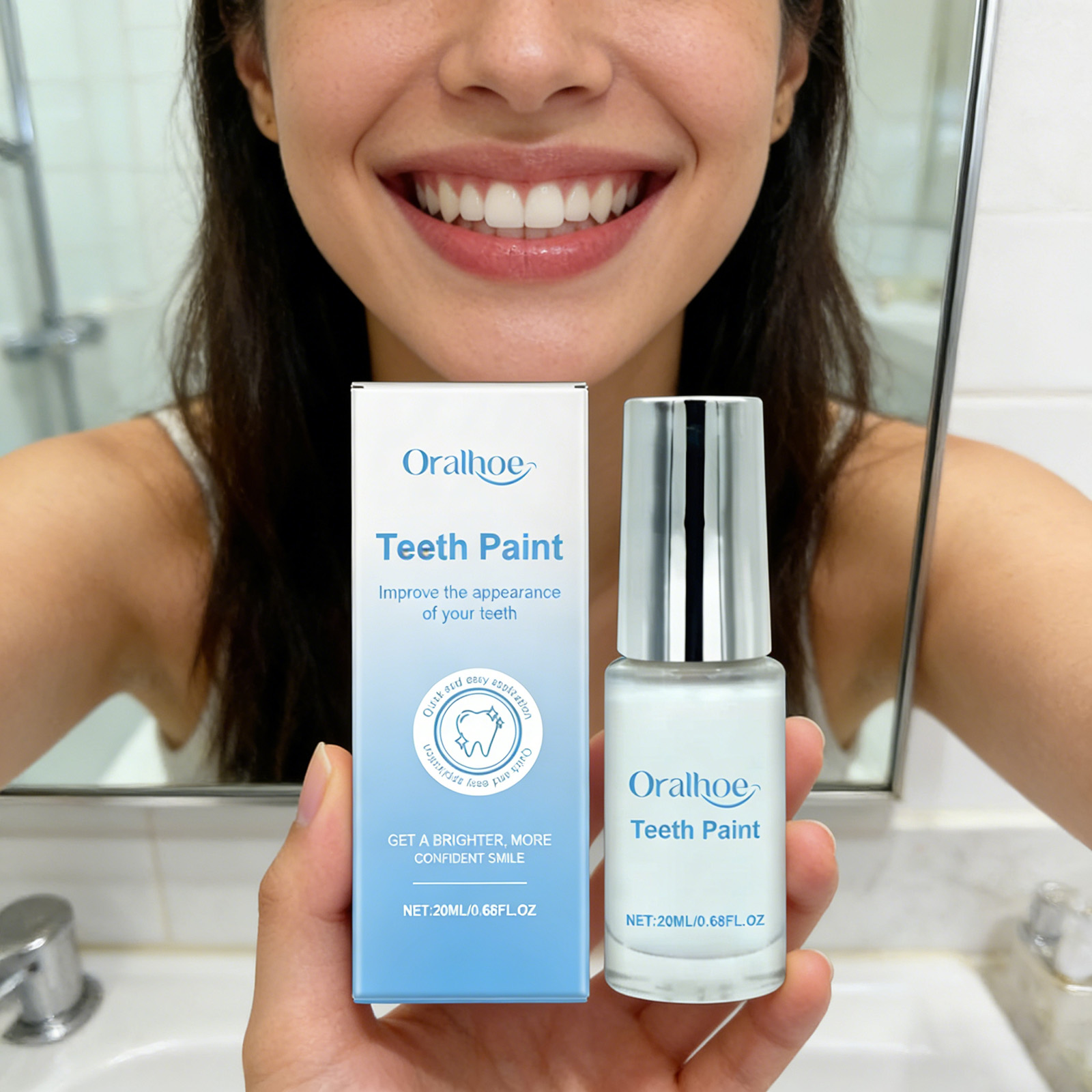 20ml Teeth Whitening Paint - I - Teeth Whitening Fast ulasan dan harga