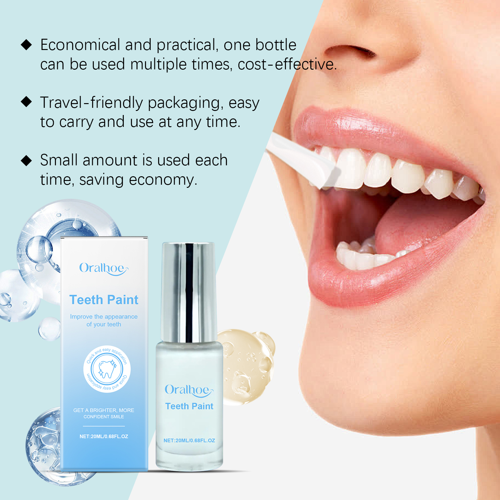 20ml Teeth Whitening Paint - I - Teeth Whitening Fast ulasan dan harga