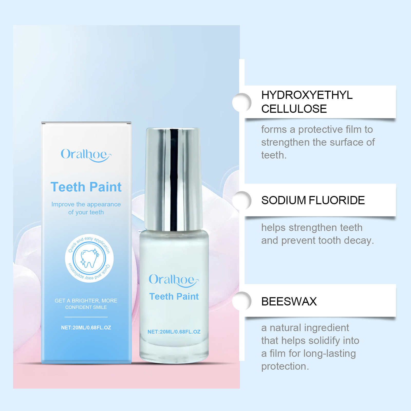 20ml Teeth Whitening Paint - I - Teeth Whitening Fast ulasan dan harga