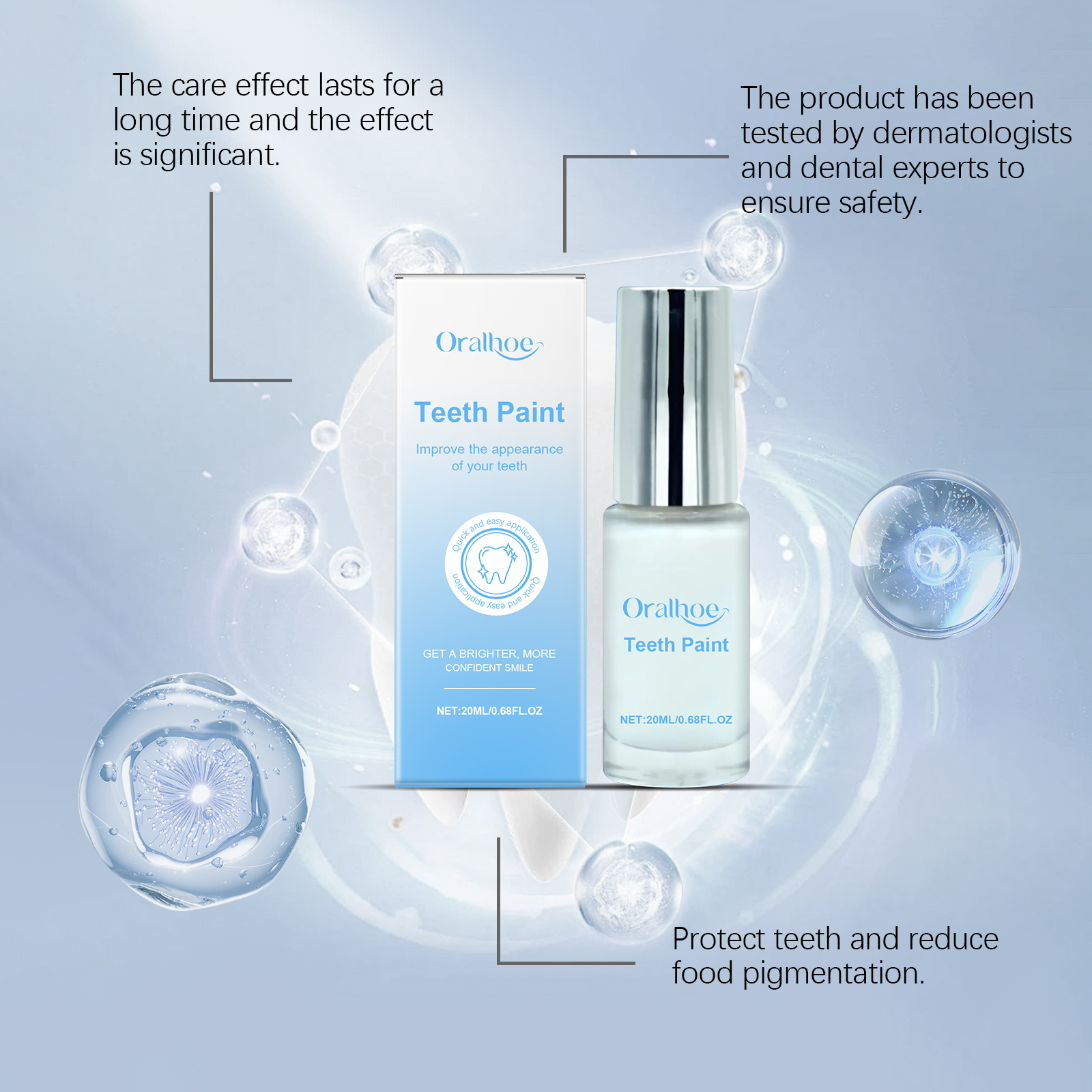 20ml Teeth Whitening Paint - I - Teeth Whitening Fast ulasan dan harga