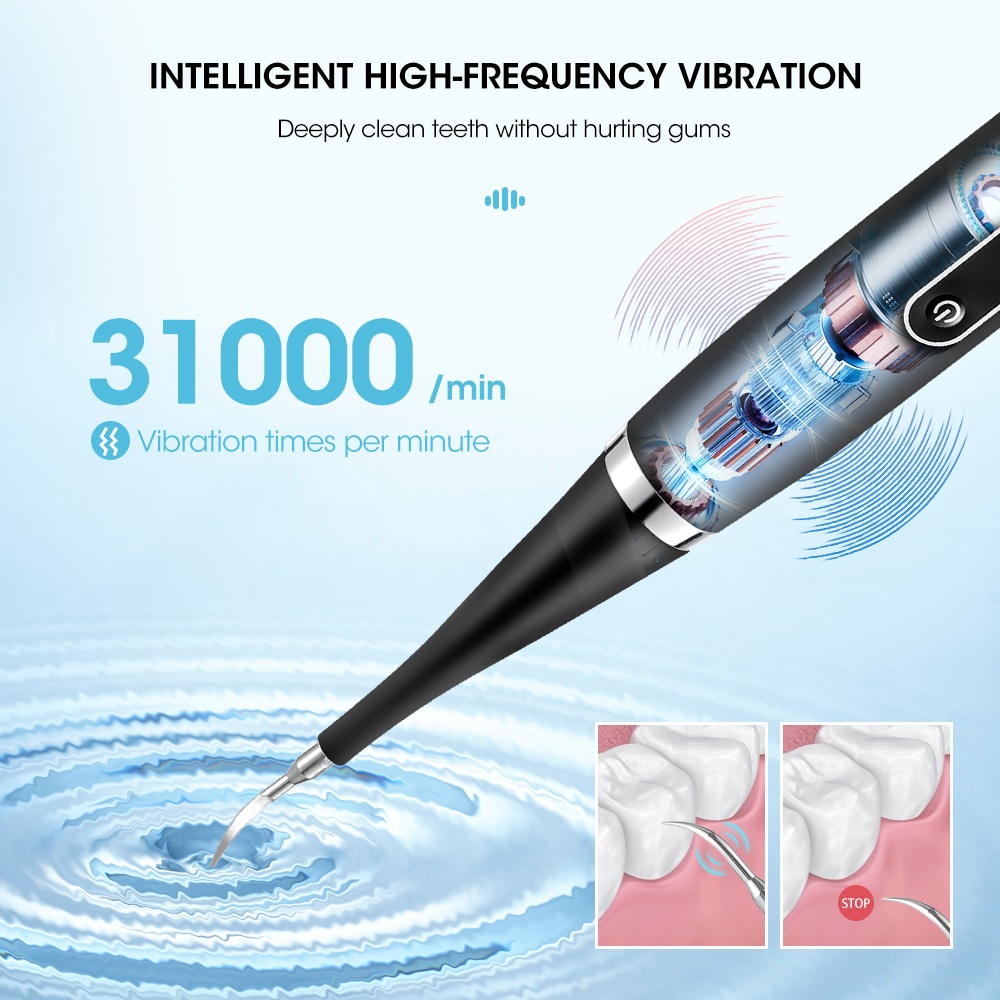 Portable Electric Sonic Dental - Teeth Whitening Kit ulasan dan harga