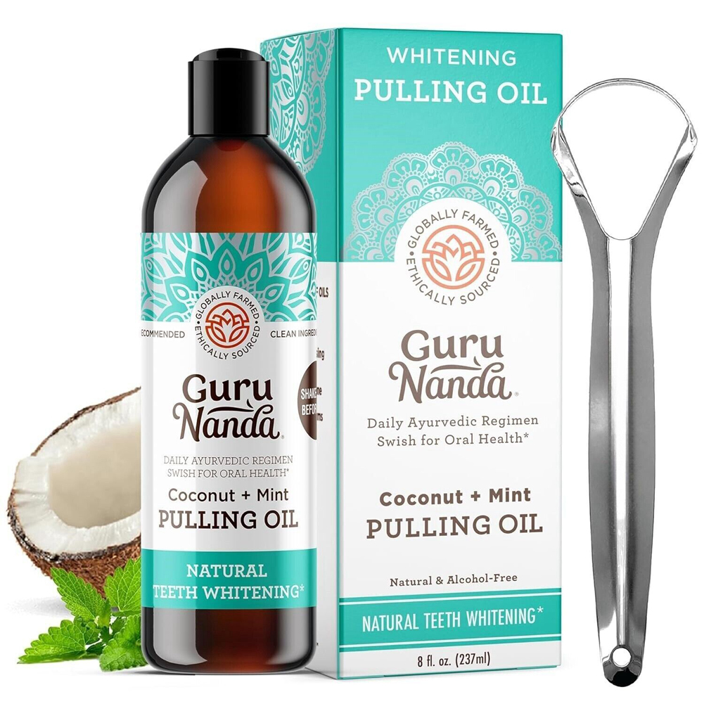Coconut Mint Pulling Oil Mouth - Teeth Whitening With Coconut Oil ulasan dan harga