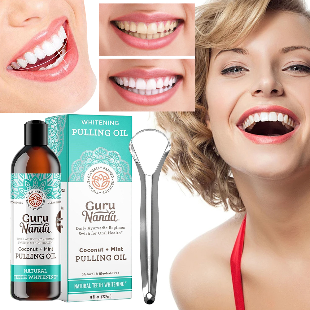 Coconut Mint Pulling Oil Mouth - Teeth Whitening With Coconut Oil ulasan dan harga