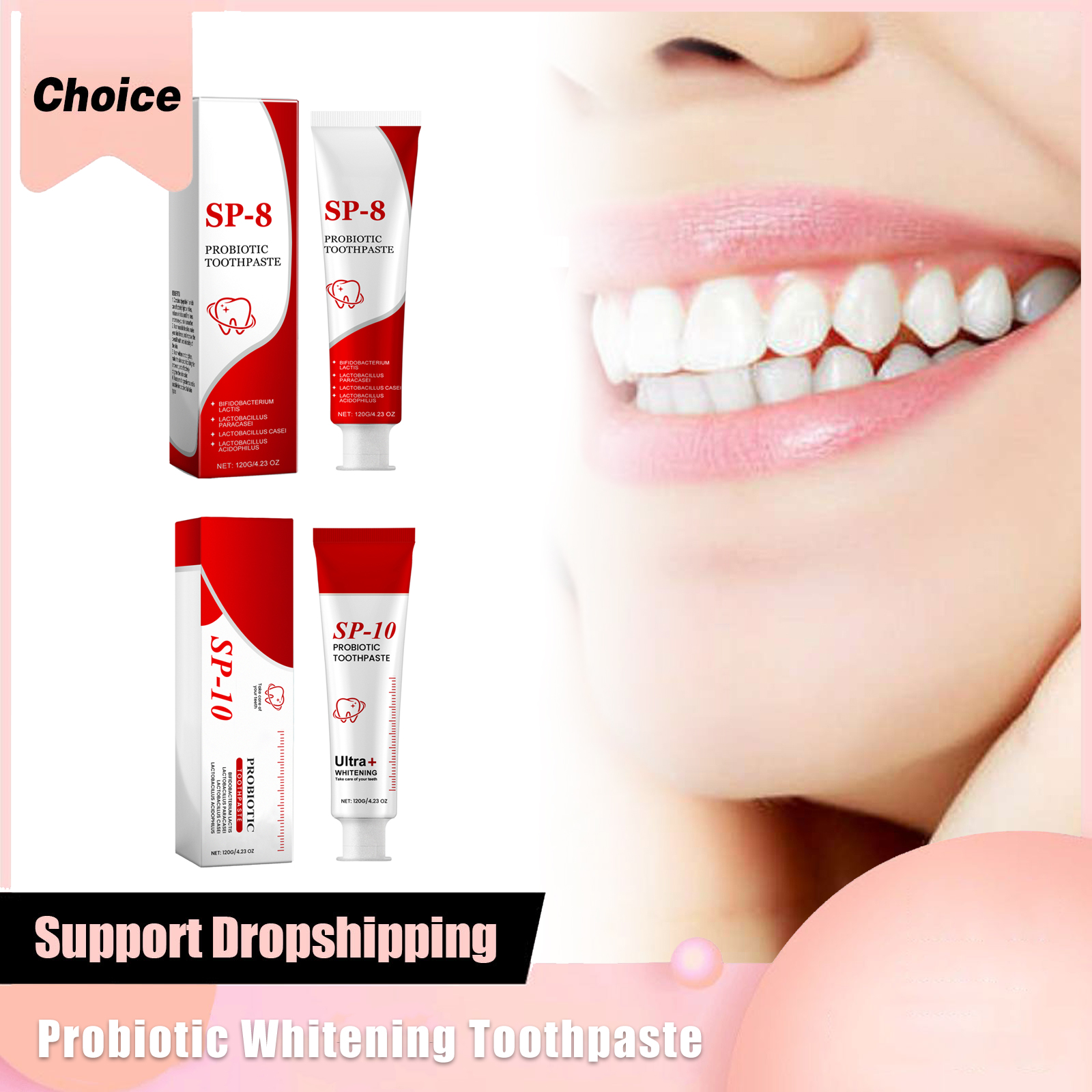 Sp 10 Probiotic Whitening Toot - Remineralizing Toothpaste ulasan dan harga