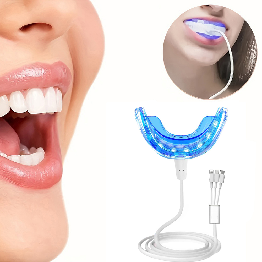 Portable Teeth Whitening Lamp  - Teeth Whitening Mouthwash ulasan dan harga