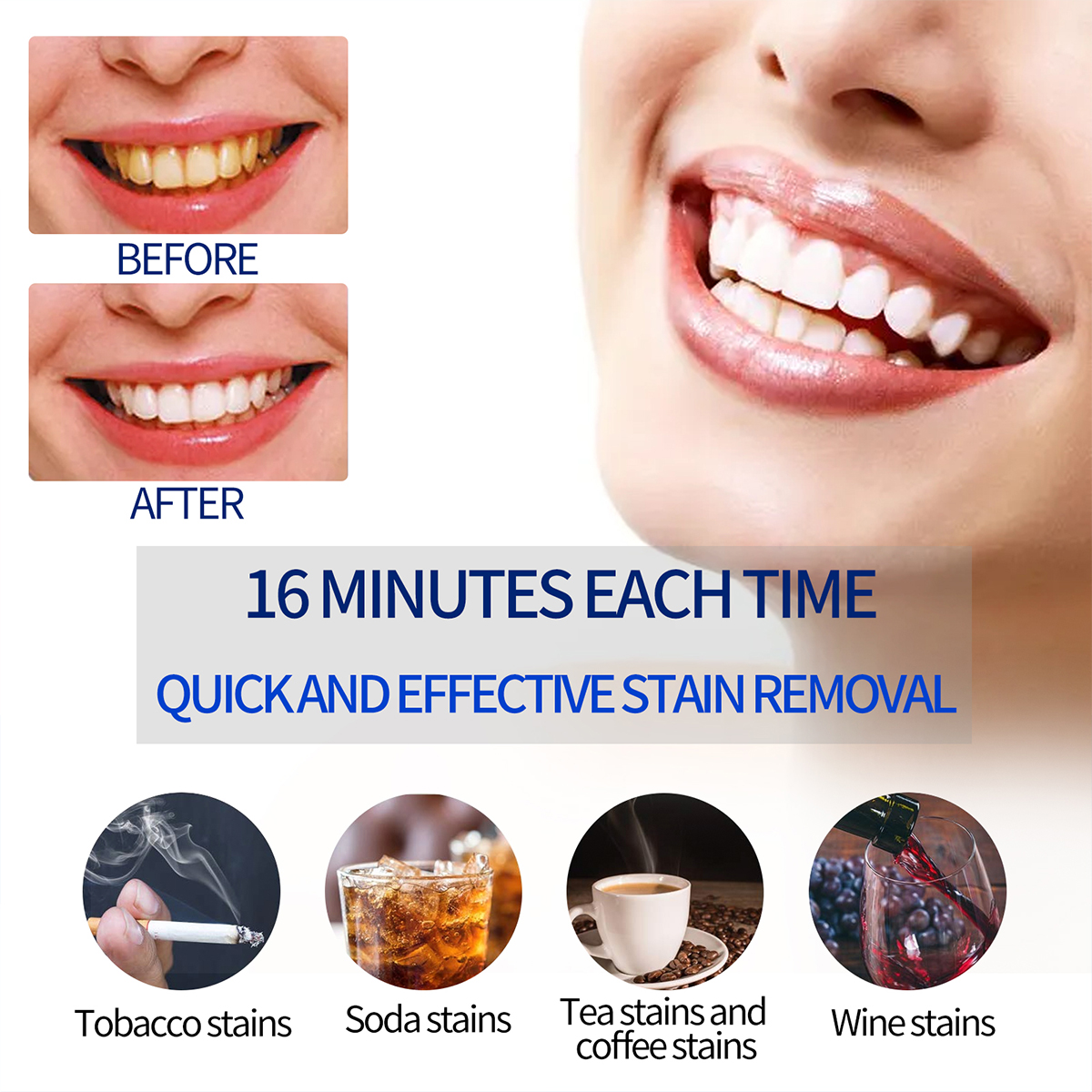 Portable Teeth Whitening Lamp  - Teeth Whitening Mouthwash ulasan dan harga