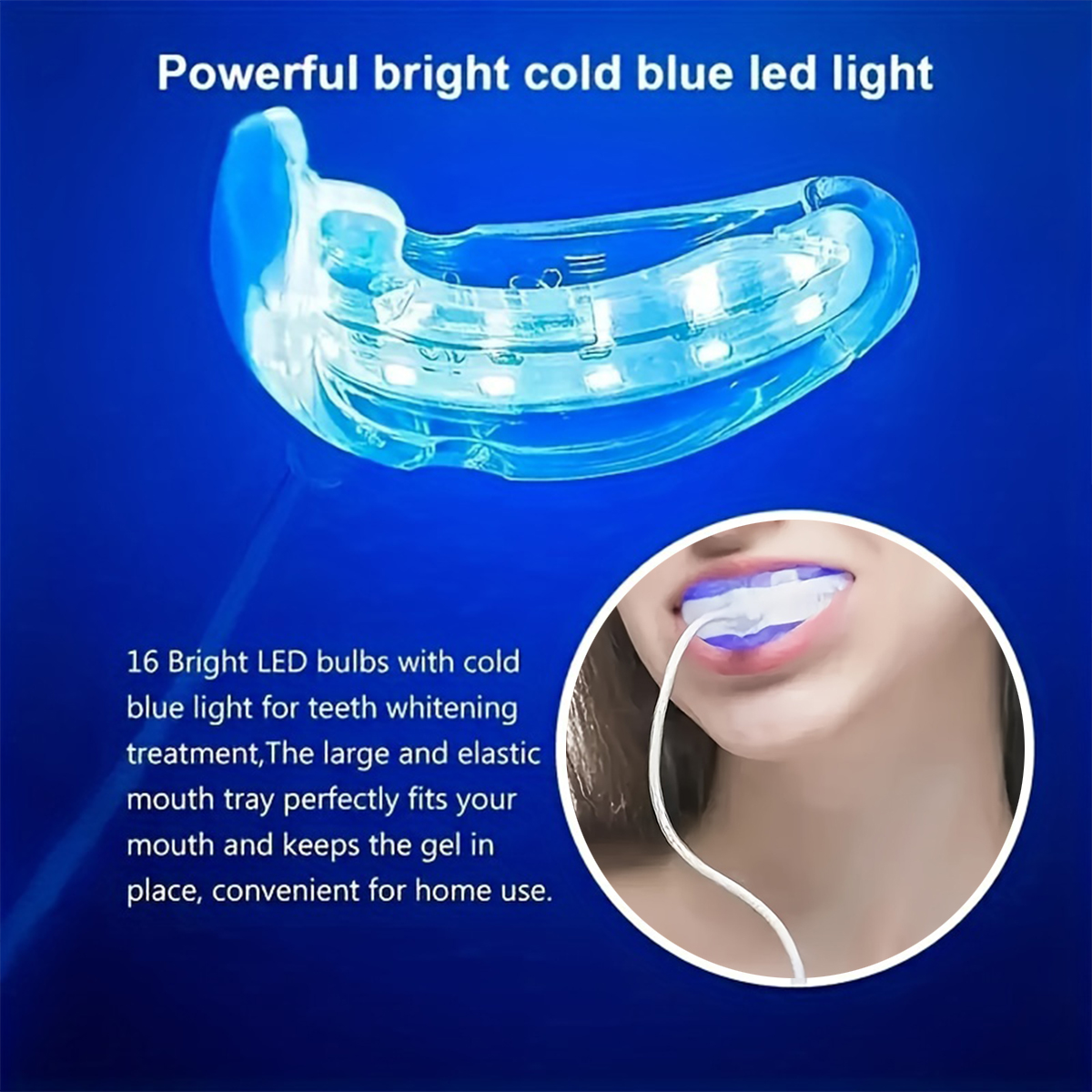 Portable Teeth Whitening Lamp  - Teeth Whitening Mouthwash ulasan dan harga
