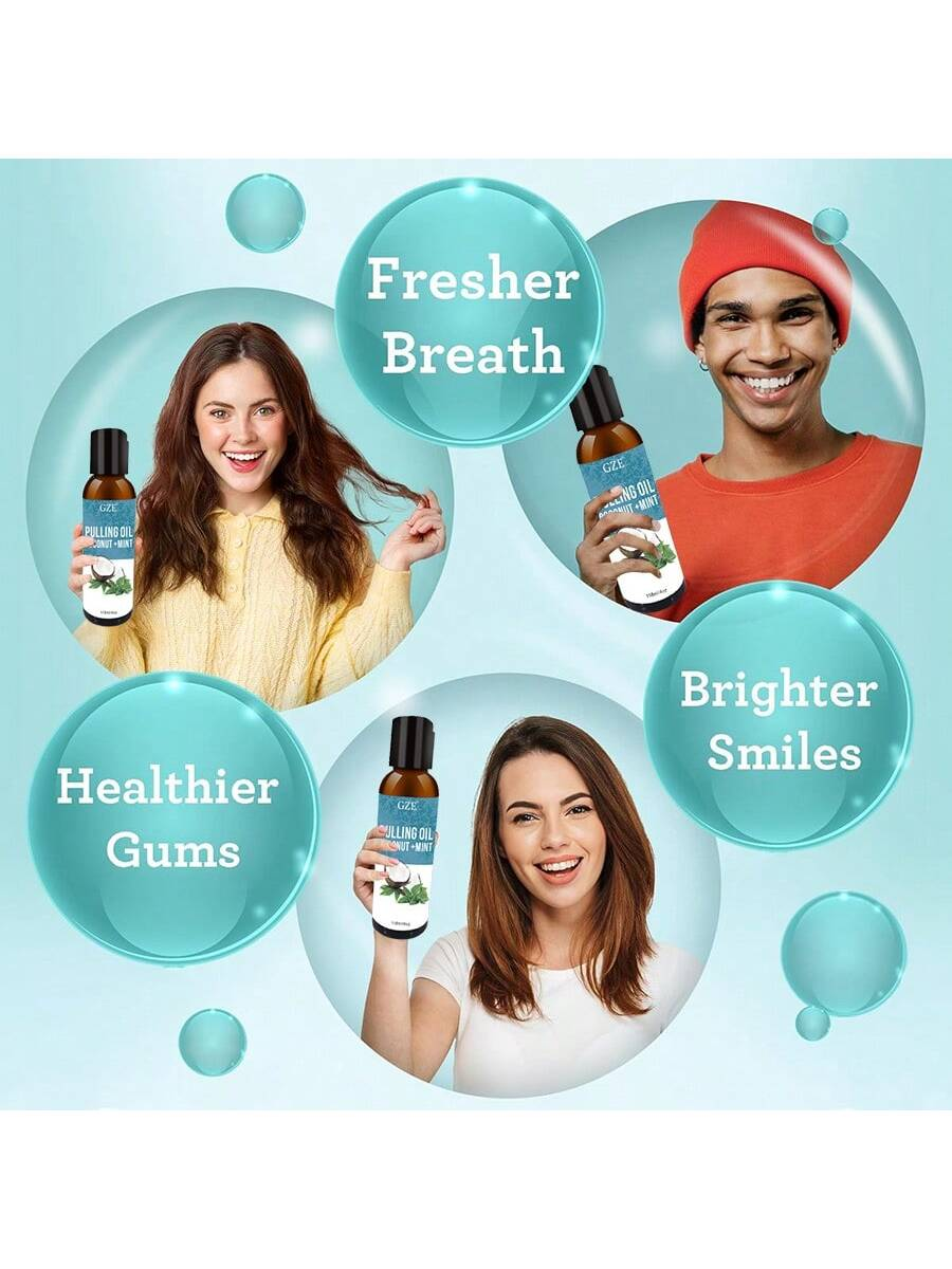 GZE Coconut Oil Pulling with N - Teeth Whitening With Coconut Oil ulasan dan harga