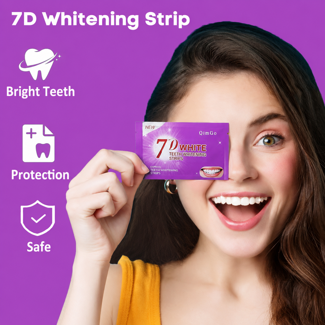 Purple Teeth Whitening Strip N - Teeth Whitening Fast ulasan dan harga