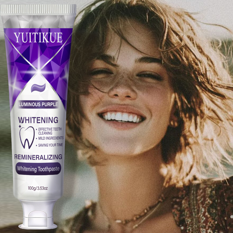 YUITIKUE Luminous Purple White - Remineralizing Toothpaste ulasan dan harga