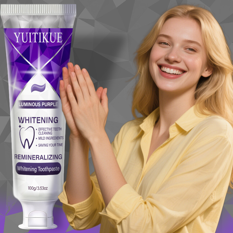 YUITIKUE Luminous Purple White - Remineralizing Toothpaste ulasan dan harga